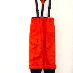 Orage Kids Orange Overalls